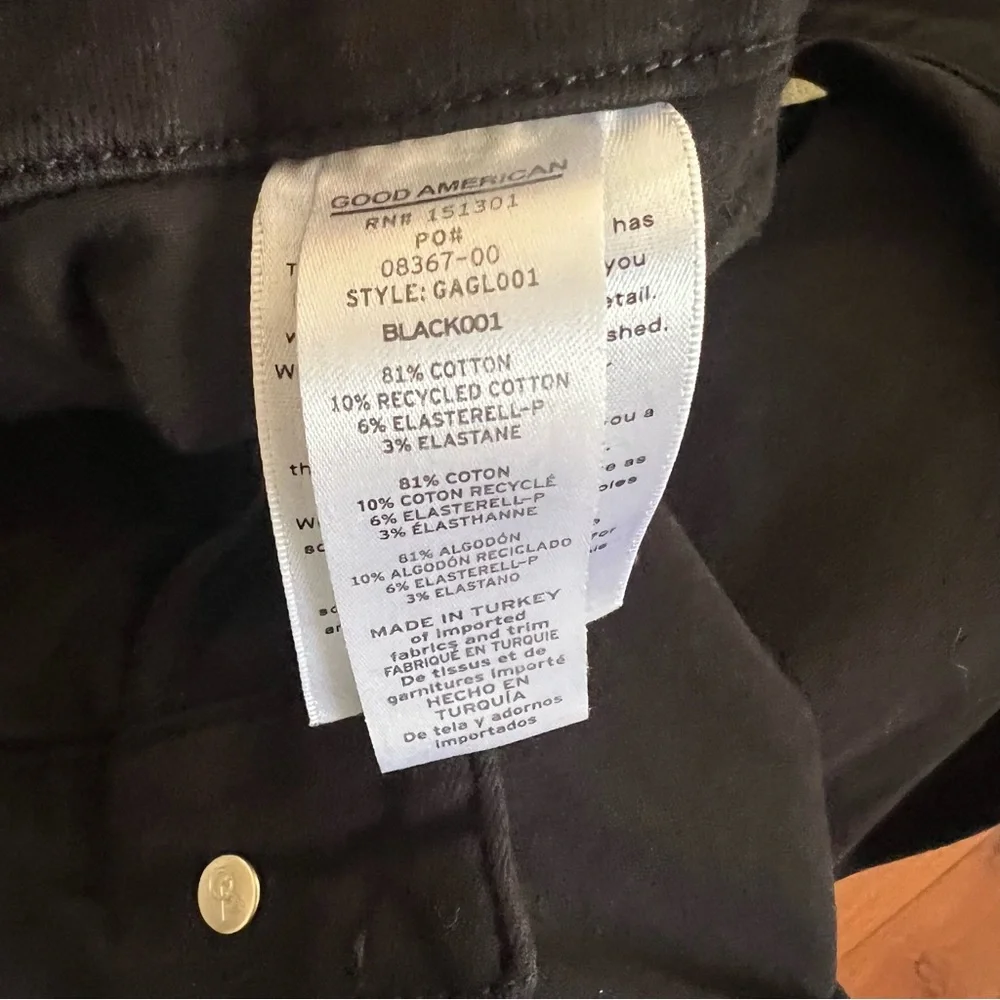 Good American Good legs High Rise Skinny Jeans 31 - Picture 8 of 10